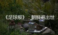 《足球报》：朝鲜退出世预赛 此前战绩无效