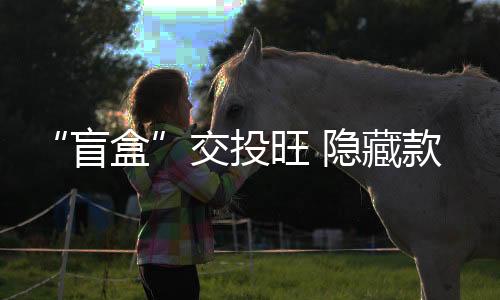 用户可以在上面抽盲盒