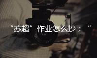 “苏超”作业怎么抄�：“把体育娱乐、体育赛事的权利还给地方”