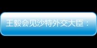 王毅会见沙特外交大臣
：中方反对外部势力打着人权
、民主旗号对沙指手画脚