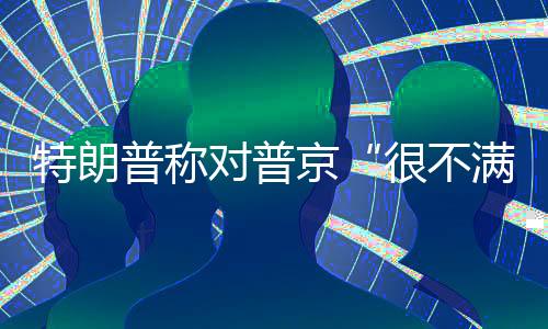 特朗对普普京说过很多