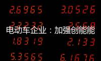 电动车企业：加强创能能力 抢占市场