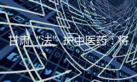 甘肃“法”护中医药
：将其纳入突发公共卫生事件应急体系