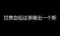 甘肃血铅这事曝出一个新的后续，却让网友们叹气了