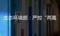 生态环境部：严控“两高”项目盲目上马将成今后环保督察重点
