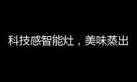 科技感智能灶，美味蒸出来�，健康看得见?