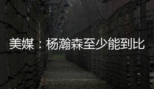 杨瀚他打球时像一位组织中锋