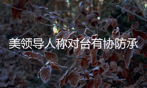 导人称对承诺(完)”汪文斌说
