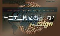 米兰关注博尼法斯，每79分钟制造1球	
�，曾两做膝盖手术
，出勤率低
