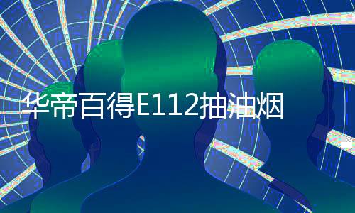 这款抽烟机拥有强大塑封电机