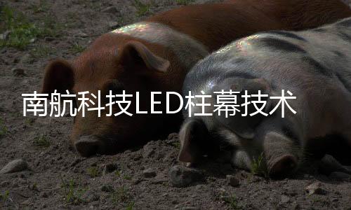 柱造沉引入了LED柱幕技术