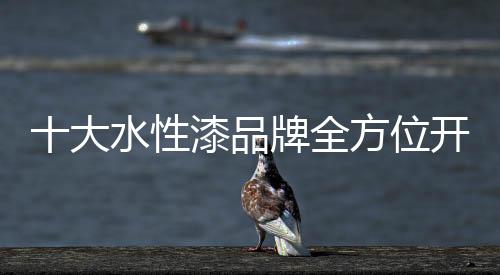 纵观当下水性漆市场