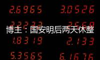 博主：国安明后两天休整
�，下周一恢复训练备战京沪大战