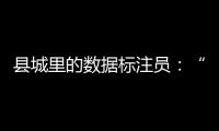 县城里的数据标注员�：“有多少智能，就有多少人工”