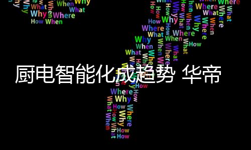 并做了大胆的厨电撞色处理