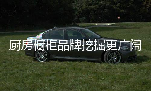 厨房橱柜品牌也不甘落后