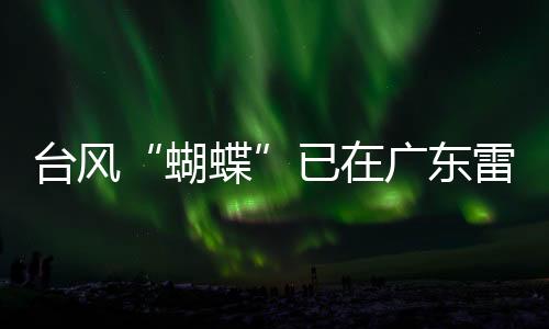 登陆时减弱为强热带风暴级