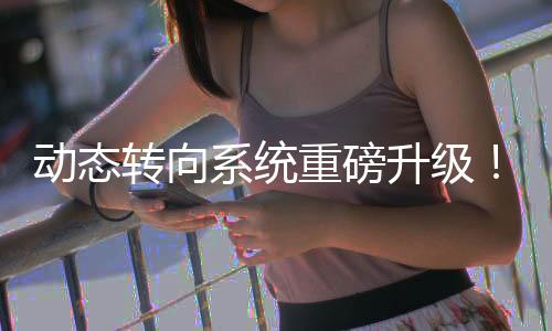 更平安的转向重磅驾驶体验