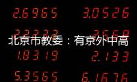 北京市教委
：有京外中高风险地区旅居史的中小学师生等暂不返京