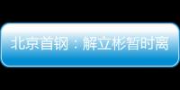 北京首钢：解立彬暂时离任 助理教练暂代