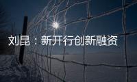 刘昆：新开行创新融资 助力全球合作