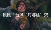 刚刚�！台风“丹娜丝”突然拐弯！“怪异路径”史上首次