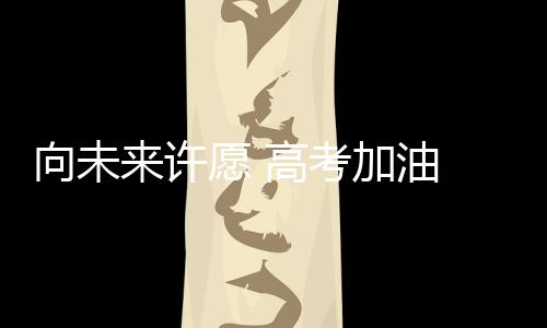 向未许愿以沸腾之心乘风破浪