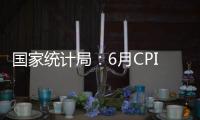 国家统计局：6月CPI同比上涨0.1%	，由降转涨
，核心CPI继续回升