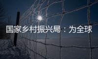 国家乡村振兴局：为全球贫困治理贡献更多中国方案