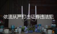 依法从严打击证券违法犯罪