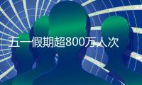 五一假期超800万人次出入境
，较去年同期增长35.1%