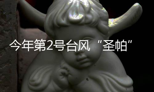 台风第2号台风紧随其后