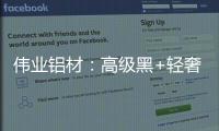 伟业铝材�：高级黑+轻奢布局 家也可以这么酷