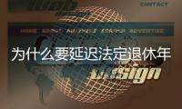 为什么要延迟法定退休年龄	
？该如何进行？专家解读