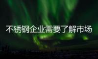 不锈钢企业需要了解市场变化
，做好扩张准备