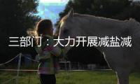 三部门
：大力开展减盐减油减糖行动