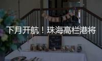 下月开航�！珠海高栏港将直通巴西	，大湾区企业“出海”再添新通道