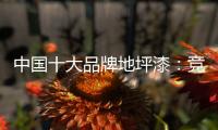 中国十大品牌地坪漆�
：竞争看本质 销量看品质和服务