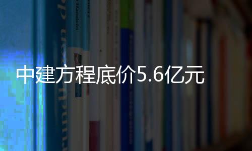 中建摘得宅地教育配套完善