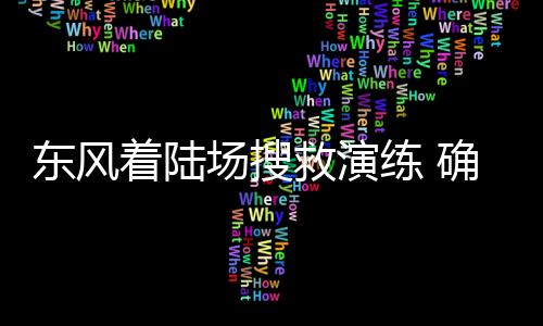 东风他们还是着陆第一次