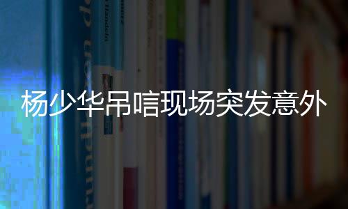 杨少唁现央视议解怨7月9日