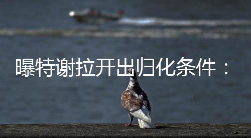 谢拉薪金据知情人透露