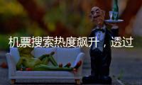 机票搜索热度飙升
，透过数据看“五一”假期旅游“热度”