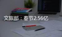 文旅部

：春节2.56亿人次出遊
