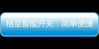 格至智能开关	：简单便捷的商业智能照明解决方案