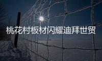 桃花村板材闪耀迪拜世贸中心	，以匠心品质征服国际市场