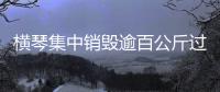 横琴集中销毁逾百公斤过期药品
，守护居民食药安全