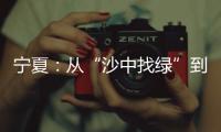 宁夏：从“沙中找绿”到“绿进沙退”