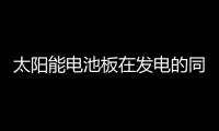太阳能电池板在发电的同时灌溉植物?