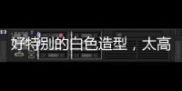好特别的白色造型，太高级了